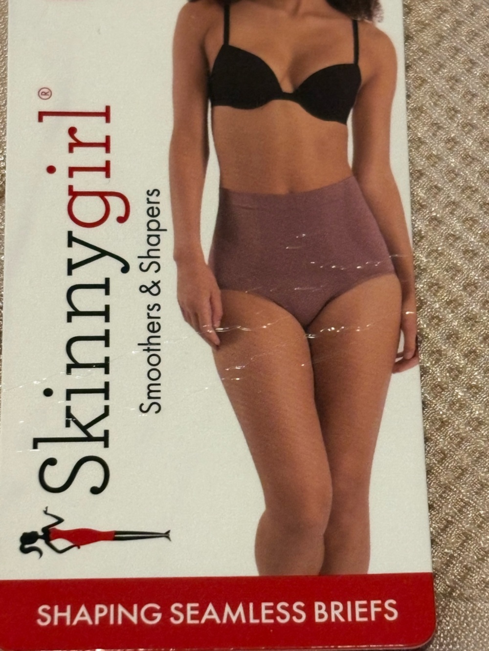 Skinnygirl High-Waist Shaping Brief in Mauve Pink
